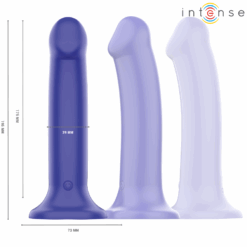 INTENSE - VICTORIA VIBRADOR CON VENTOSA 10 VIBRACIONES AZUL OSCURO CONTROL REMOTO - piKanteo | Despierta tu lado más piKante