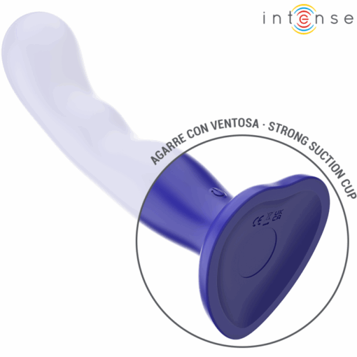 INTENSE - SHORTY VIBRADOR CON VENTOSA AZUL CONTROL REMOTO - Imagen 6