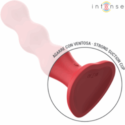 INTENSE - CODY VIBRADOR CON VENTOSA ROJO CONTROL REMOTO - piKanteo | Despierta tu lado más piKante