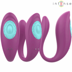 INTENSE - ANNIE ESTIMULADOR & VIBRADOR FORMA DE U MORADO CONTROL REMOTO - piKanteo | Despierta tu lado más piKante