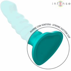 INTENSE - BUFFY VIBRADOR TALLA S DISEÑO EN ESPIRAL 10 VIBRACIONES AZUL CONTROL REMOTO - piKanteo | Despierta tu lado más piKante