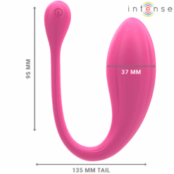 INTENSE - JANICE VIBRADOR U DOBLE ESTIMULACIÓN 10 VIBRACIONES ROSA CONTROL REMOTO - piKanteo | Despierta tu lado más piKante