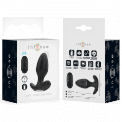 INTENSE - JOEY PLUG ANAL 10 VIBRACIONES NEGRO CONTROL REMOTO - piKanteo | Despierta tu lado más piKante