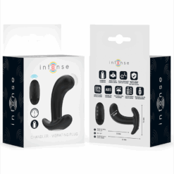 INTENSE - CHANDLER PLUG ANAL 10 VIBRACIONES NEGRO CONTROL REMOTO - piKanteo | Despierta tu lado más piKante