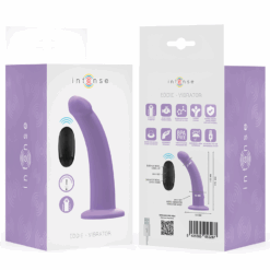 INTENSE - EDDIE VIBRADOR 17,5 CM 10 VIBRACIONES MORADO CONTROL REMOTO - piKanteo | Despierta tu lado más piKante