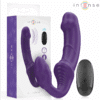 INTENSE - JILL VIBRADOR DOBLE 20 CM VIOLETA CONTROL REMOTO - piKanteo | Despierta tu lado más piKante