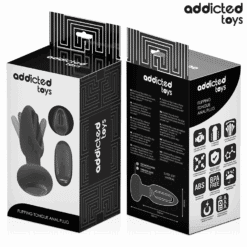 ADDICTED TOYS - PLUG ANAL CON LENGUA VIBRADORA Y CONTROL REMOTO - piKanteo | Despierta tu lado más piKante