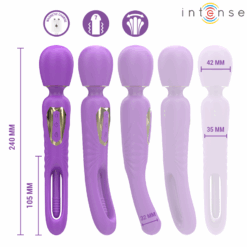 INTENSE - CHRISTY VIBRADOR WAND CON LENGUA GIRATORIA - piKanteo | Despierta tu lado más piKante