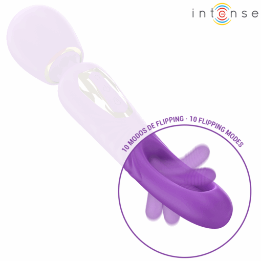 INTENSE - CHRISTY VIBRADOR WAND CON LENGUA GIRATORIA - Imagen 3