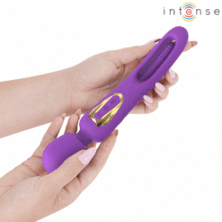 INTENSE - CHRISTY VIBRADOR WAND CON LENGUA GIRATORIA - piKanteo | Despierta tu lado más piKante