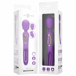 INTENSE - CHRISTY VIBRADOR WAND CON LENGUA GIRATORIA - piKanteo | Despierta tu lado más piKante