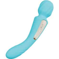 Alternative view of LELO - SWITCH VIBRADOR WANDA ESTIMULACIÓN DOBLE CELESTE