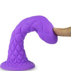 SILEXD - DREAMY DILDO FANTASY SILICONA LIQUIDA TERMOREACTIVO VIOLETA 18.5 CM - piKanteo | Despierta tu lado más piKante