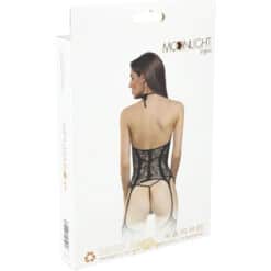 Alternative view of MOONLIGHT - MODELO 8 BODYSTOCKING NEGRO TALLA ÚNICA