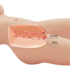 CRAZY BULL - TIFFANY TORSO FEMENINO REALISTA VAGINA Y ANAL 5.5 KG - piKanteo | Despierta tu lado más piKante