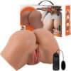 CRAZY BULL - HAILEY TRASERO VIBRADOR CON VAGINA Y ANO REALÍSTICO MULATO CONTROL REMOTO - piKanteo | Despierta tu lado más piKante