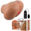CRAZY BULL - LUNA TRASERO VIBRADOR CON VAGINA Y ANO REALÍSTICO NATURAL CONTROL REMOTO - piKanteo | Despierta tu lado más piKante