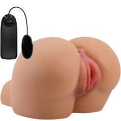 CRAZY BULL - KYLIE TRASERO VIBRADOR CON VAGINA Y ANO REALÍSTICO NATURAL CONTROL REMOTO - piKanteo | Despierta tu lado más piKante