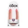 KING COCK - DILDO DOBLE PENETRACIÓN 17.8 CM NATURAL - piKanteo | Despierta tu lado más piKante
