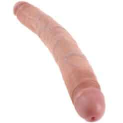 KING COCK - DILDO DOBLE NATURAL 30 CM - piKanteo | Despierta tu lado más piKante