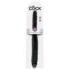 KING COCK DILDO DOBLE NEGRO 40.6 CM - piKanteo | Despierta tu lado más piKante
