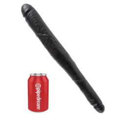 KING COCK DILDO DOBLE NEGRO 40.6 CM - piKanteo | Despierta tu lado más piKante