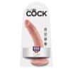 KING COCK - 7 PENE NATURAL 17.8 CM - piKanteo | Despierta tu lado más piKante