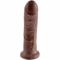 KING COCK - 8 PENE MARRÓN 20.3 CM - piKanteo | Despierta tu lado más piKante