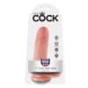 KING COCK - 7 PENE REALÍSTICO NATURAL 17.8 CM - piKanteo | Despierta tu lado más piKante