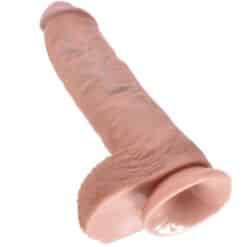 KING COCK - 10 PENE REALÍSTICO NATURAL 26.5 CM - piKanteo | Despierta tu lado más piKante