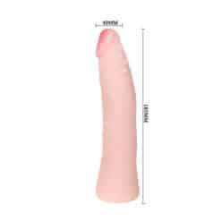 BAILE - DILDO SILICONA TACTO PIEL REALÍSTICO 19 CM COLOR CAJA ALEATORIO - piKanteo | Despierta tu lado más piKante