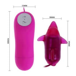 BAILE - CUTE SECRET DELFIN VIBRADOR 12V - piKanteo | Despierta tu lado más piKante
