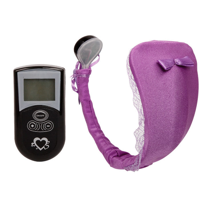 BAILE - TANGA CON VIBRADOR CON CONTROL REMOTO LILA - piKanteo | Despierta tu lado más piKante