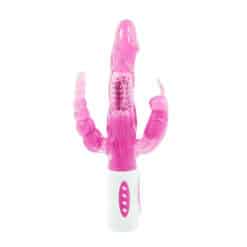 Alternative view of BAILE - PRETTY BUNNY TRIPLE VIBRADOR ROTADOR