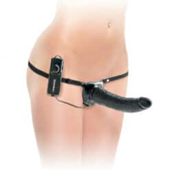FETISH FANTASY SERIES - SERIES DELUXE ARNÉS VIBRADOR PENETRIS NEGRO