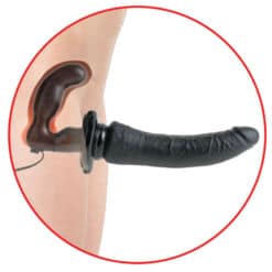FETISH FANTASY SERIES - SERIES DELUXE ARNÉS VIBRADOR PENETRIS NEGRO - piKanteo | Despierta tu lado más piKante
