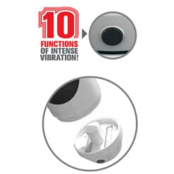 EXTREME TOYZ - PIPEDREAM MEGA GRIP VAGINA MASTURBADOR VIBRADOR - piKanteo | Despierta tu lado más piKante