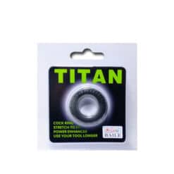 BAILE - TITAN COCKRING BLACK GREEN 2 CM - piKanteo | Despierta tu lado más piKante