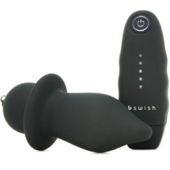 B SWISH - BFILLED CLASSIC VIBRATING PLUG BLACK - piKanteo | Despierta tu lado más piKante