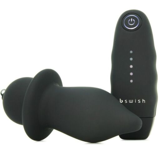 B SWISH - BFILLED CLASSIC VIBRATING PLUG BLACK - Imagen 5