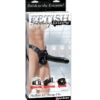 FETISH FANTASY EXTREME - ARNÉS CON DILDO NEGRO 30.5 CM HUECO