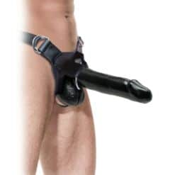 Alternative view of FETISH FANTASY EXTREME - ARNÉS CON DILDO NEGRO 30.5 CM HUECO