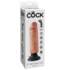 KING COCK - DILDO VIBRADOR 15.24 CM NATURAL - piKanteo | Despierta tu lado más piKante