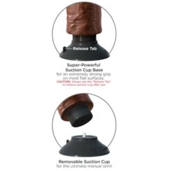 KING COCK - DILDO VIBRADOR MARRÓN 17.78 CM - piKanteo | Despierta tu lado más piKante