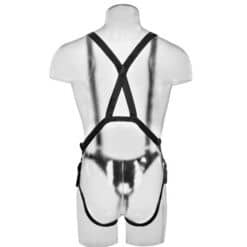 KING COCK - STRAP-ON CON DILDO HUECO 30.5 CM Y TIRANTES COLOR CARNE - piKanteo | Despierta tu lado más piKante
