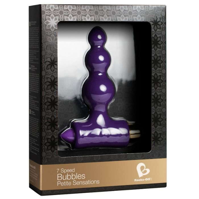 Alternative view of ROCKS-OFF - ESTIMULADOR ANAL PETITE BUBBLES - LILA