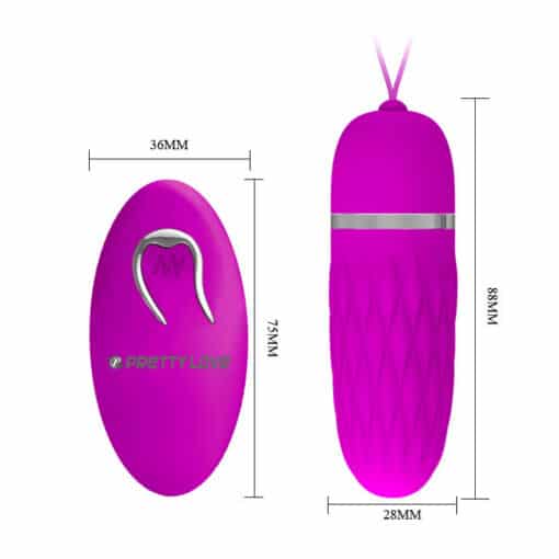 PRETTY LOVE - FLIRTATION HUEVO VIBRADOR DAWN - Imagen 6