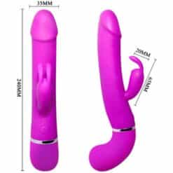 PRETTY LOVE - VIBRADOR HENRY 12 MODOS DE VIBRACIÓN Y FUNCIÓN SQUIRT - piKanteo | Despierta tu lado más piKante