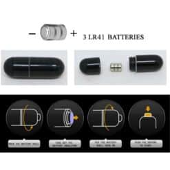 PRETTY LOVE - FLIRTATION DEDAL CON VIBRACIÓN STANFORD NEGRO - piKanteo | Despierta tu lado más piKante