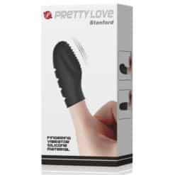 PRETTY LOVE - FLIRTATION DEDAL CON VIBRACIÓN STANFORD NEGRO - piKanteo | Despierta tu lado más piKante
